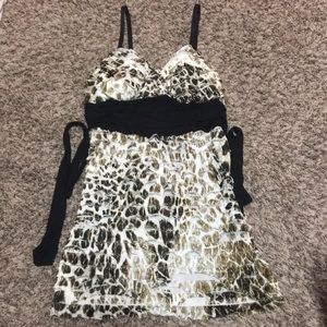 Snake skin tank top